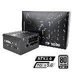 Блок питания Thermalright, 1000W 80+ Platinum (ATX, 3.0, PCIe 5.0, Full modular, 1x24(20+4)pin, 1xCPU 8(4+4)pin, 2xPCIe*2 8(6+2)pin, 1x12VHPWR PCIe 5.0 12+4pin 600мм, 6xSATA3, 4xMOLEX4pin, Active, 120x120мм, 150x140x86мм, APFC, OPP, OVP, OTP, OCP, SCP, UVP, черный), фото6