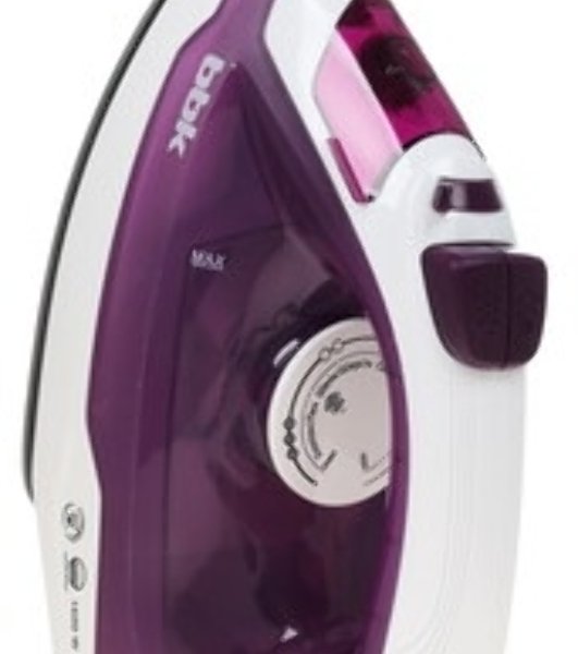 Утюг BBK ISE-2409 фиолетовый, 2400 Вт, 40 г/мин, 140 г/мин, 360 мл