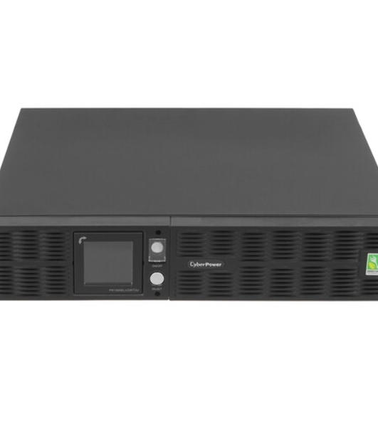 Источник бесперебойного питания CyberPower PR1500ELCDRT2U/1500 ВА/1350 Вт/USB/RJ-11/RJ-45/8 х IEC 320 C13 (компьютерная)