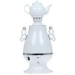 Самовар электрический CENTEK СТ-0091A Самовар Centek СТ-0091 A (белый+рисунок), 4.0л, 2300Вт, поддерж.t + LED индикатор, керам заварник, фото3