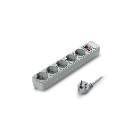 Сетевой фильтр ExeGate EX266862RUS SP-5-1.5G (5 розеток, 1.5 м, евровилка, светло-серый), фото 1