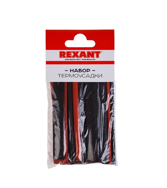 Термоусаживаемые трубки Rexant MAXIMUM 2:1 (Набор 14 шт.)