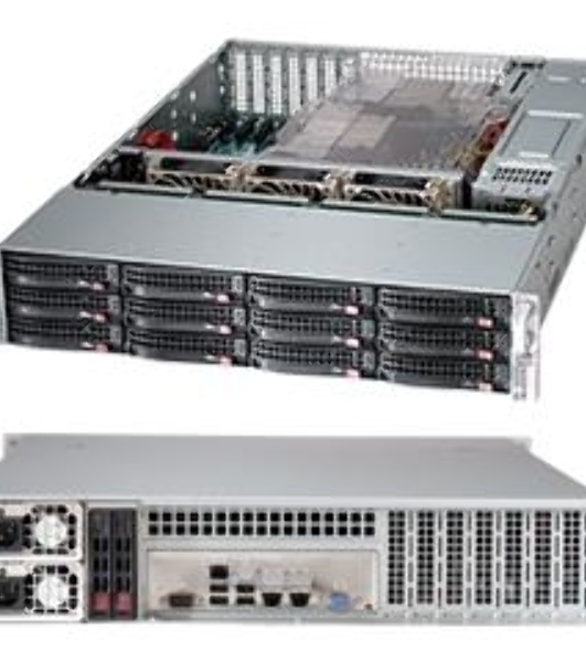 Корпус SuperMicro CSE-826BE1C4-R1K23LPB 1200W черный