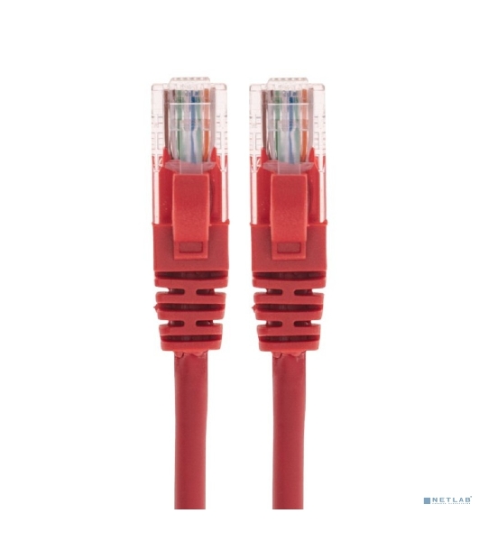 Патч-корд U/UTP Rexant cat.6, RJ45-RJ45, неэкранированный, 26AWG, LSZH, красный, 3 м