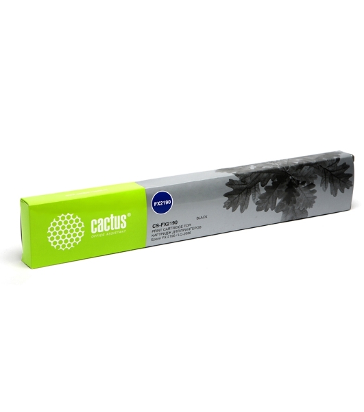 Картридж матричный Cactus CS-FX2190 черный (12.7 мм, 32 м, 12 000 000 знаков) для Epson FX-2190/LQ-2090