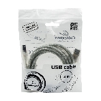 Кабель USB2.0 Pro Cablexpert CCF-USB2-AMBM-TR-10, AM/BM, 3м, экран, феррит.кольца, прозрачный, пакет, фото3