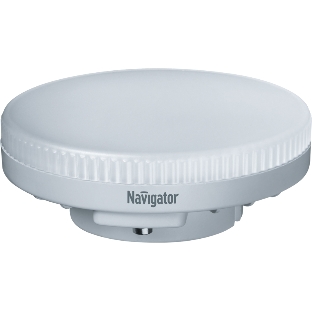 Лампа светодиодная Navigator NLL-GX53-6-230-2.7K 6Вт таблетка 2700К теплый белый GX53 440лм 220-240В