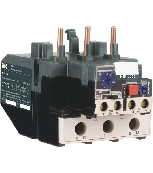 Реле тепловое РТИ 3355 30-40А IEK DRT30-0030-0040