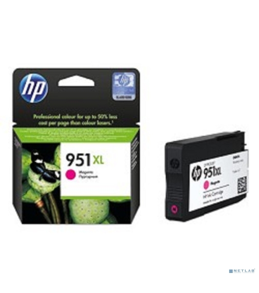Картридж струйный HP №951XL CN047AE пурпурный для HP OJ Pro 8100/8600 (1500 стр.)