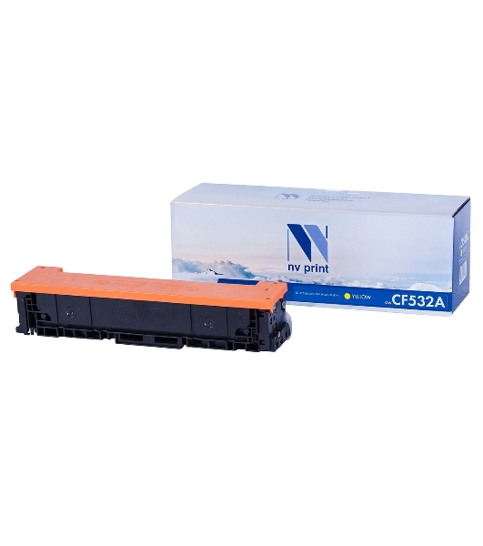 Картридж лазерный NVPrint совместимый HP CF532A Yellow для Color LaserJet Pro MFP M180n/M181fw (900k)