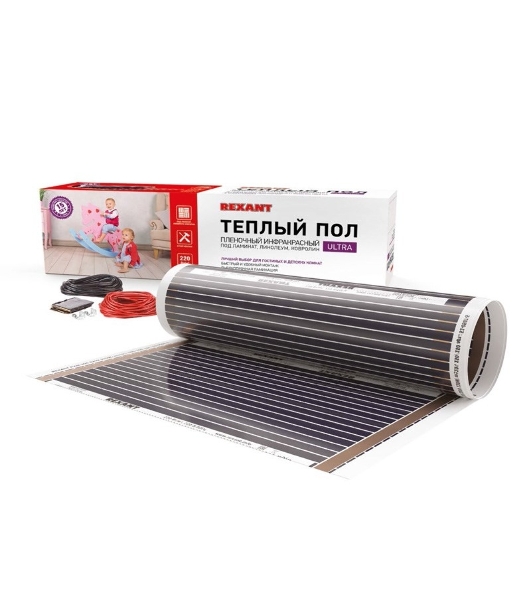 Пленочный теплый пол Rexant Ultra RXM 2206 м2/0,5 х 12 м/1320 Вт