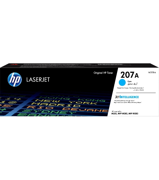 Картридж лазерный HP 207A голубой для M255/MFP M282/M283 1250 стр