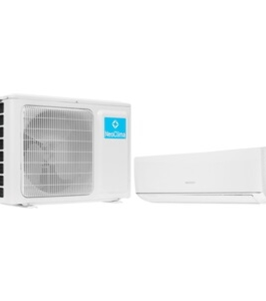 Кондиционер сплит-система настенного типа Neoclima NS/NU-HAL18FWI32 инвертор, 18000 BTU, 50 м², 28 дБ, охлаждение, обогрев, осушение, белый
