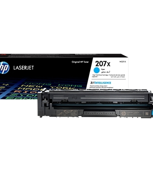 Картридж лазерный HP 207X голубой (2450 стр)