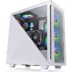Компьютерный корпус Thermaltake Divider 300 TG ARGb белый без БП ATX 2x120мм 2xUSB 3.0 audio front door bott PSU, фото7