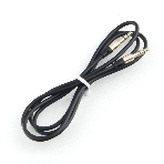 Кабель аудио Cablexpert CCAB-01-35MM-1MB, 3.5 Jack (M)/3.5 Jack (M), черный, 1м, блистер, фото 1