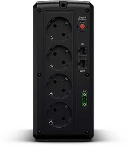 Источник бесперебойного питания CyberPower UT1200EG/1200 ВА/700 Вт/USB/RJ-11/RJ-45/4 х CEE 7 (евророзетка)