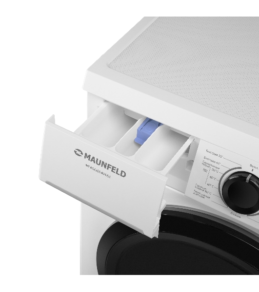 Стиральная машина Maunfeld MFWM106WH052 белый, загрузка фронтальная 6 кг, 1000 об/мин., класс: А+++