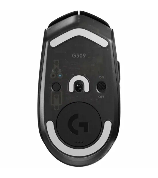 Мышь беспроводная Logitech G309 Lightspeed белый, 25600 dpi, радиоканал, Bluetooth, USB, кнопки - 6