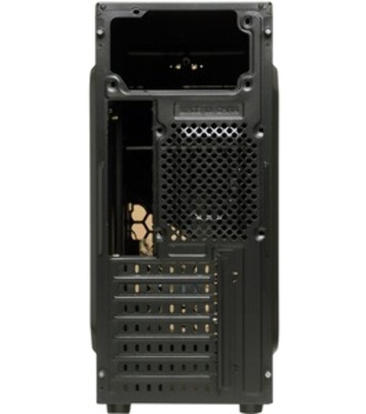 Компьютерный корпус Miditower ExeGate EVO-8227-NPX700 (ATX, БП 700NPX с вент. 12см, 2*USB+1*USB 3.0+HD Audio, черный, 3 вент. RGb, закаленное стекло)