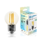 Лампа светодиодная 451524 Filament LED G45 15W E27 4000K 220-240V, фото4