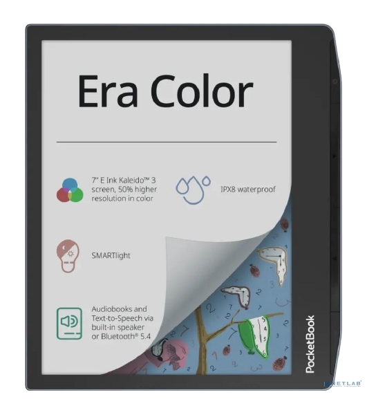 Электронная книга PocketBook 700 ERA 32Gb Stormy Sea (серебристый) (PB700K3-1-WW)