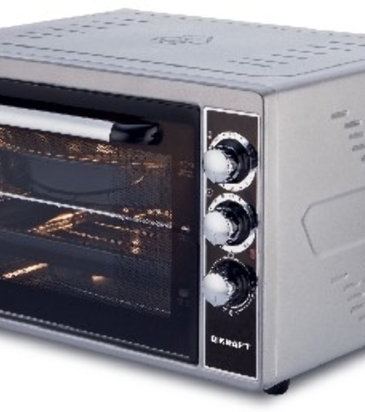 Мини-печь Kraft KF-MO3801GR серый, 38 л