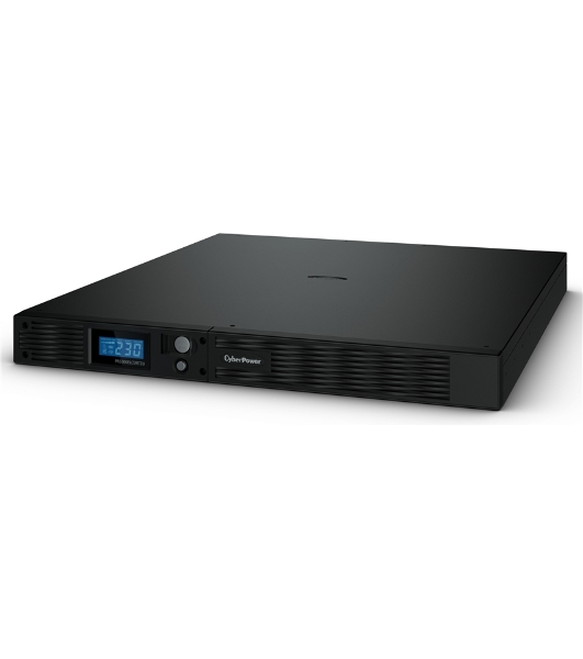 Источник бесперебойного питания CyberPower PR1000ELCDRT1U/1000 ВА/800 Вт/USB/RS-232/EPO/SNMPslot/6 x IEC 320 C13 (компьютерная)