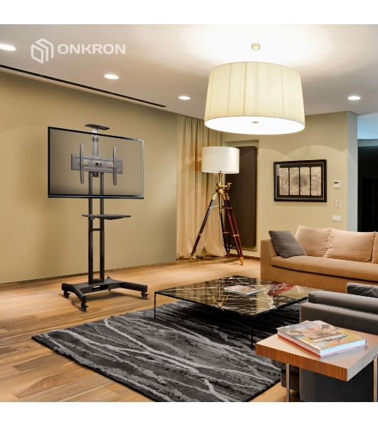 Мобильная стойка ONKRON TS1551 черный