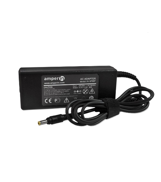 Блок питания (сетевой адаптер) Amperin AI-HP90F для ноутбуков HP PPP012L-S 18.5V 4.9A 4.8x1.7