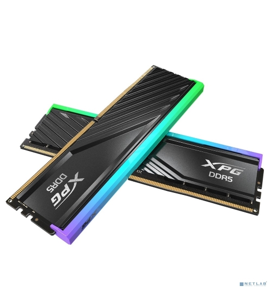 Оперативная память XPG Lancer Blade, DDR5, 32GB (2x16GB), 6000MHz, CL34, DIMM, с радиаторами, RGB, черный