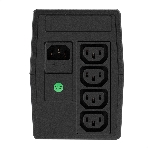 Источник бесперебойного питания ExeGate Power NB-650.LED.AVR.4C13 (650VA/390W, LED, AVR, 4*C13, батарея 12V 7Ah, черный), фото5