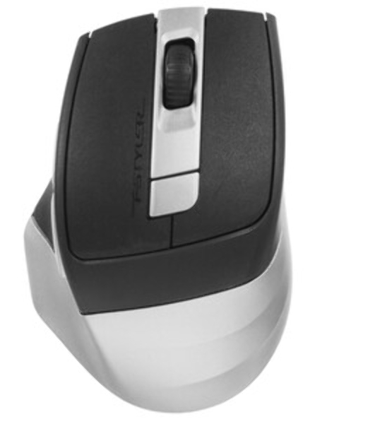 Мышь беспроводная A4Tech Fstyler FB35C серый/черный, 2000 dpi, радиоканал, Bluetooth, USB, кнопки - 6