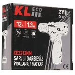 Дрель-шуруповерт KLECO KE2213NM, 12 В, 0 Ач, 19 Нм, щеточный, фото14