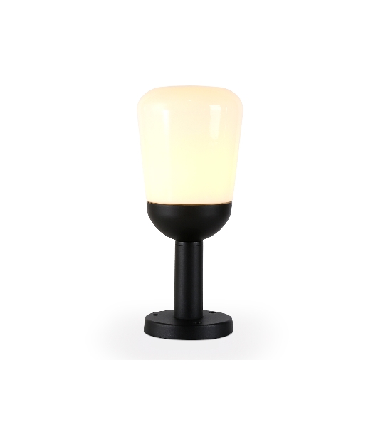 Светильник Ambrella light ST2087 BK/FR черный/белый матовый IP54 E27 max 40W D150*350