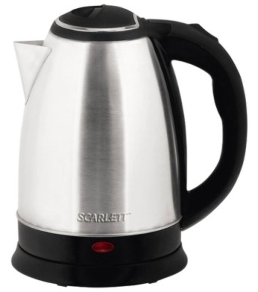Чайник электрический Scarlett SC-EK21S26 1.8л. 1800Вт серебристый (корпус: нержавеющая сталь)