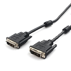 Кабель DVI-D dual link Cablexpert CC-DVI2L-BK-10, 25M/25M, 3.0м, CCS, черный, экран, феррит.кольца, пакет, фото2