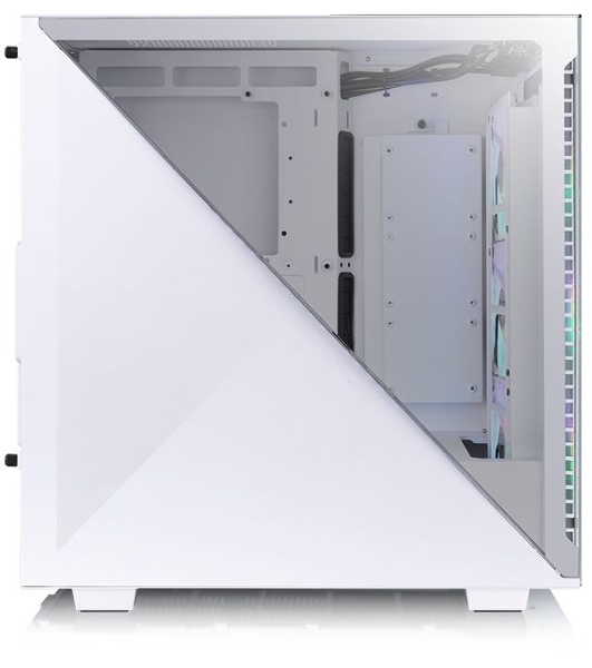 Компьютерный корпус Thermaltake Divider 300 TG ARGb белый без БП ATX 2x120мм 2xUSB 3.0 audio front door bott PSU