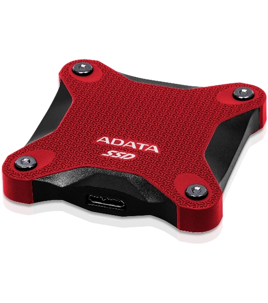 Внешний SSD ADATA SD620, 512Gb, USB 3.2 Gen 2 Type-A, R/W 520/460, красный