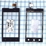 Сенсорное стекло (тачскрин) для ZTE V815W v2, черное, фото3