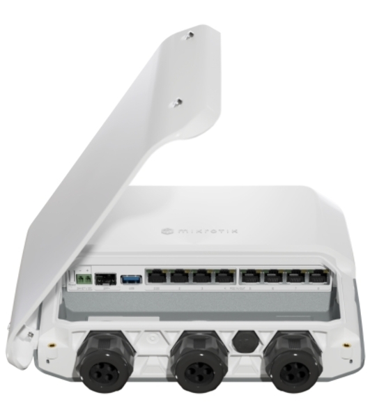 Маршрутизатор/RB5009UPr+S+OUT Wired router 2.5 Gigabit Ethernet, Gigabit Ethernet White