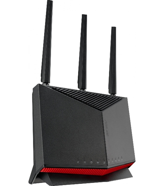 Маршрутизатор ASUS RT-BE86U, черный/красный, 90IG08W0-MO9A0V