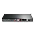 Kоммутатор 16-портовый монтируемый в стойку PoE+ Mercusys MS118CP 10/100 Мбит/с с 2 гигабитными портами, фото7