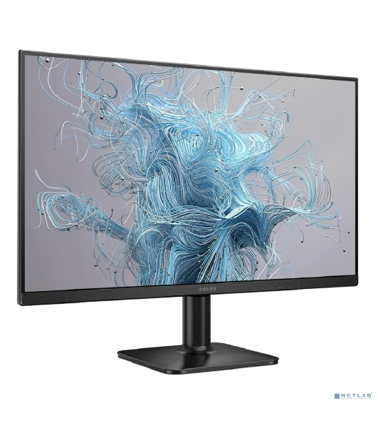 Монитор 23.8' Philips 24E2N2100 IPS 1920x1080, 120 Гц, 1 мс, 16:9, 300 кд/м², HDMI 1.4, VGA, Adaptive-Sync, черный