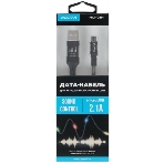 Кабель Maxvi MC-01F black USB-A - microUSB, 2A Плоский кабель, ток макс. нагрузки 2А, макс. напряжение 5V; стандарт USB 2.0; длина 1м, материал PVC, черный, фото7