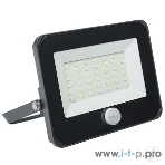 Прожектор IEK LPDO602-50-65-K02 СДО 06-50Д светодиодный черный с датчиком движения IP54 6500K, фото2
