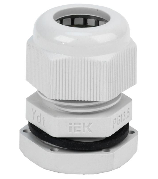 Сальник IEK YSA20-12-13-54-K41 PG 13.5 диаметр проводника 7-11мм IP54 IEK