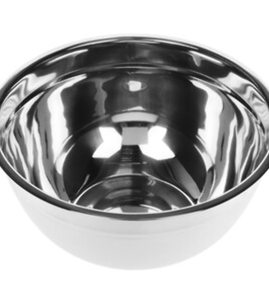 Миска из нерж стали, модель BOWL-RING-22, р-р 22x10 см, объем - 2,5 л, тм Mallony