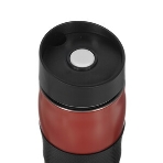 Термокружка LARA LR04-24 <Aqua> 380мл, двойные стенки, вакуум, сталь/силикон, фото4