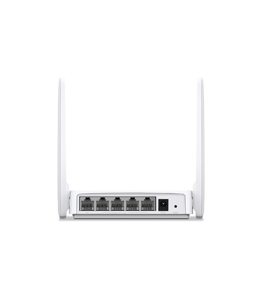 Маршрутизатор Mercusys MW305R Wi-Fi роутер 300 Мбит/с 2,4 ГГц, 1 порт WAN 10/100 Мбит/с + 4 порта LAN 10/100 Мбит/с, 2 фиксированные антенны
